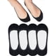 thumbnail image 1 of No Show Socks Women For Flats 4 Pack Non Slip Invisible Ultra Low Cut Socks, 1 of 5