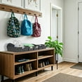 thumbnail image 3 of Sorbus Set of 9 Large Storage Baskets for Organizing, Mesh Hand-Woven Basket, Linen Closet Organizers and Storage, Organizer Storage Baskets for Shelves, Organizers and Storage (Gray), 3 of 7