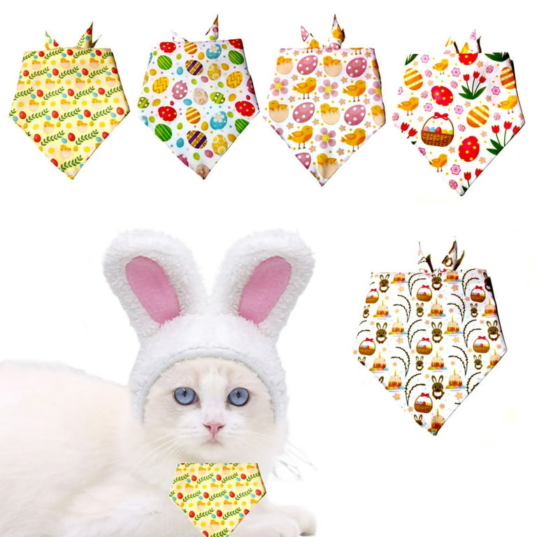 Pet cartoon print triangle scarf Pet cartoon print triangle scarf