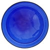 Achla Designs Reflective Crackle Glass Birdbath Bowl, 12.5 Inch Diameter, Cobalt Blue
