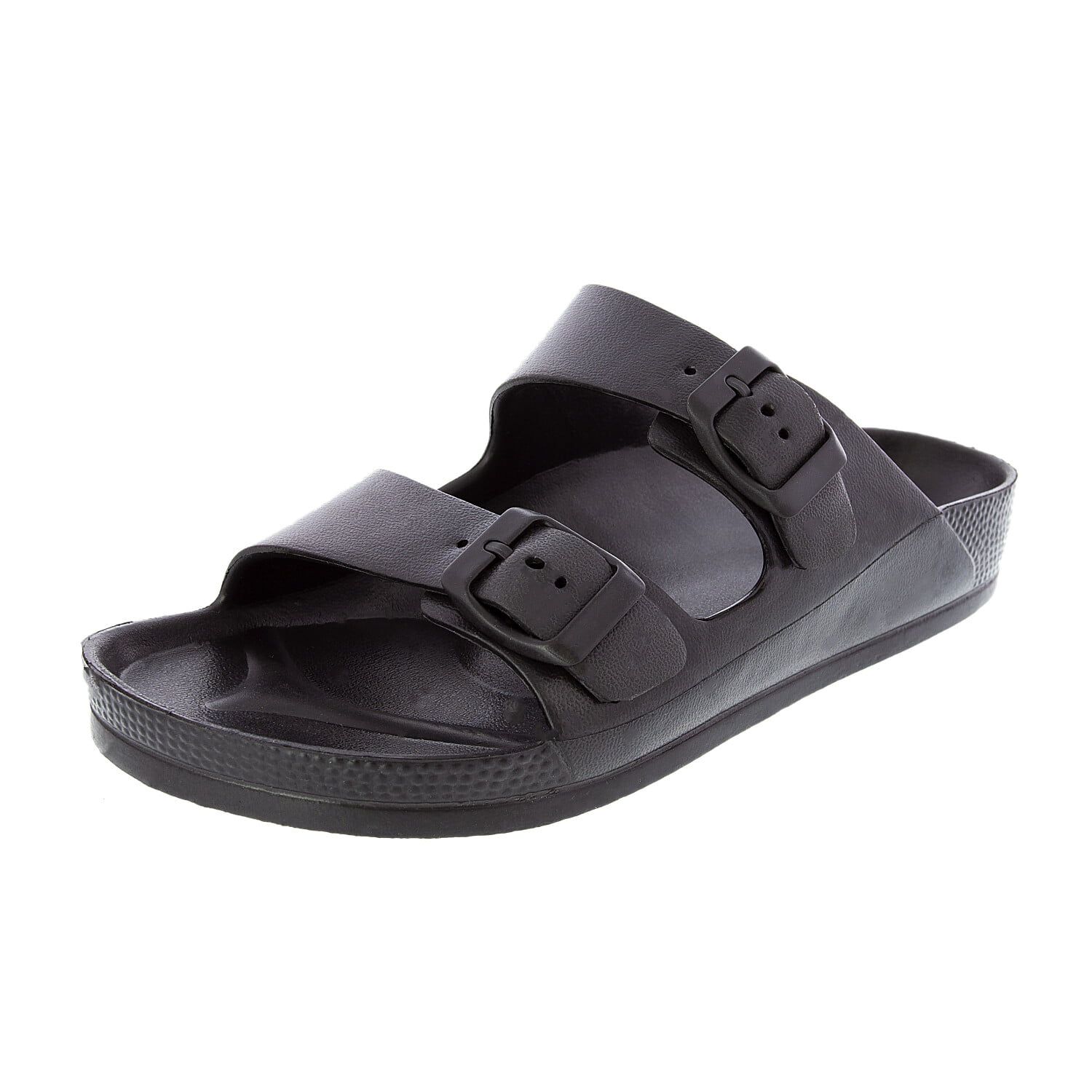 black waterproof sandals