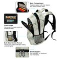 thumbnail image 5 of FORMRS Kids School Backpack Elementary Student Unisex Travel Bookbag with Reflective Stripes, Gray Marble Pattern, 5 of 7