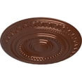 thumbnail image 3 of Ekena Millwork 15 3/4"OD x 1 3/8"P Artis Ceiling Medallion (Fits Canopies up to 6 7/8"), Hand-Painted Copper Penny, 3 of 5