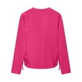 thumbnail image 5 of yocbz Shirts for Girls Long Sleeve Tops for Girls, Warm Turtleneck Thermal Underwear for Kids Hot Pink,Size for 11-12 Years, 5 of 5