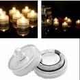 thumbnail image 4 of Esquirla 10x Battery Powered Waterproof Submersible LED Tea Light Underwater Candles Yellow Light, 4 of 8