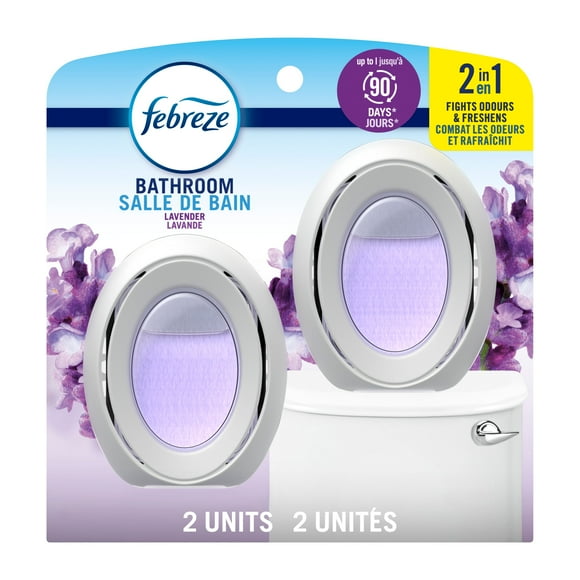 Febreze Bathroom Air Freshener, Odor-Fighting, Lavender Scent