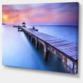 thumbnail image 2 of Purple Seas and Long Wooden Pier, 2 of 3