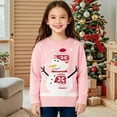 thumbnail image 2 of XXWXYD Christmas Sweater for Toddler Boy Girls, Reindeer Print Pullover Sweatshirt Tops, Kids Xmas Jumper Holiday Par𝗍y Outfit 2-7T, 2 of 4