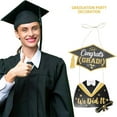 thumbnail image 4 of Graduation Decorations 2025 Clearance! Graduation Decorations Graduation Hat Hanging Ornaments Door Decorations Gold Black Graduation Decoration Graduation Ornaments Classroom, 4 of 7