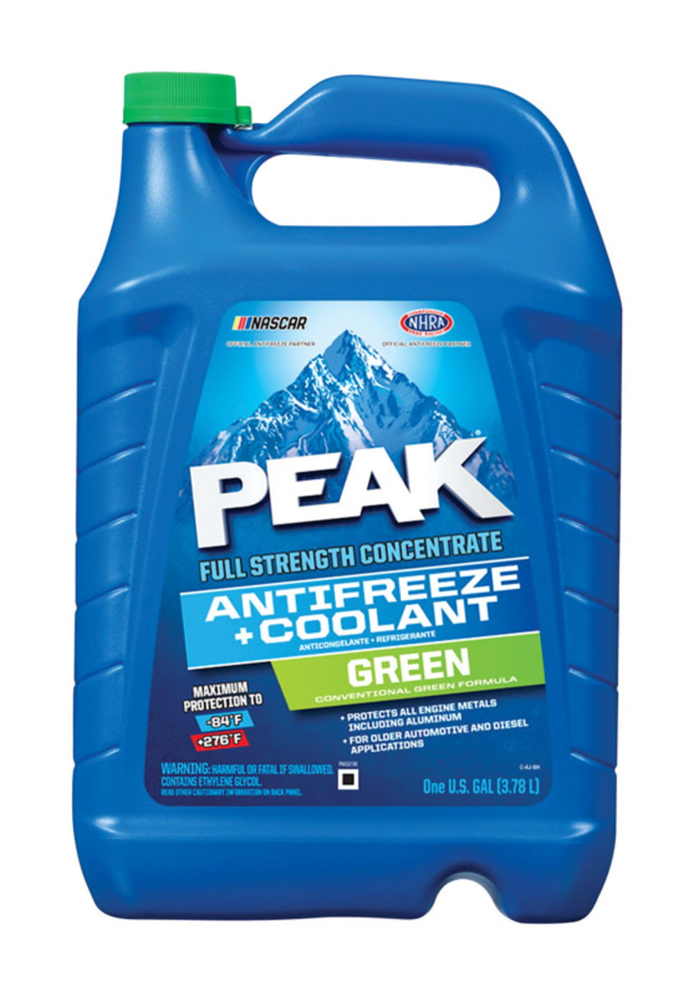 peak-pka0b3-full-strength-concentrate-green-antifreeze-coolant