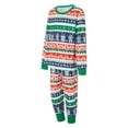 thumbnail image 3 of Meihuid Family Matching Christmas Pajama Sets Christmas tree Top Pants 2PCS Sleepwear Christmas PJs Bodysuits, 3 of 9