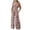 Saffron, variant on Women Floral Wide Leg Jumpsuit Sleeveless Square Neck Smocked Casual Summer Outfit