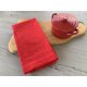 thumbnail image 3 of Servilletas De Lino - 100% Lino Francés - Servilletas De Tela De Lino Puro Lavadas A La Piedra - Tamaño 18 Pulgadas X 18 Pulgadas - Juego De 4 (Rojo Intenso), 3 of 5