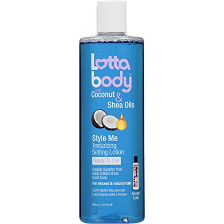 Lotta Body Texturizing Setting Lotion, 12.0 FL OZ (Best Foam Wrap Lotion For Relaxed Hair)