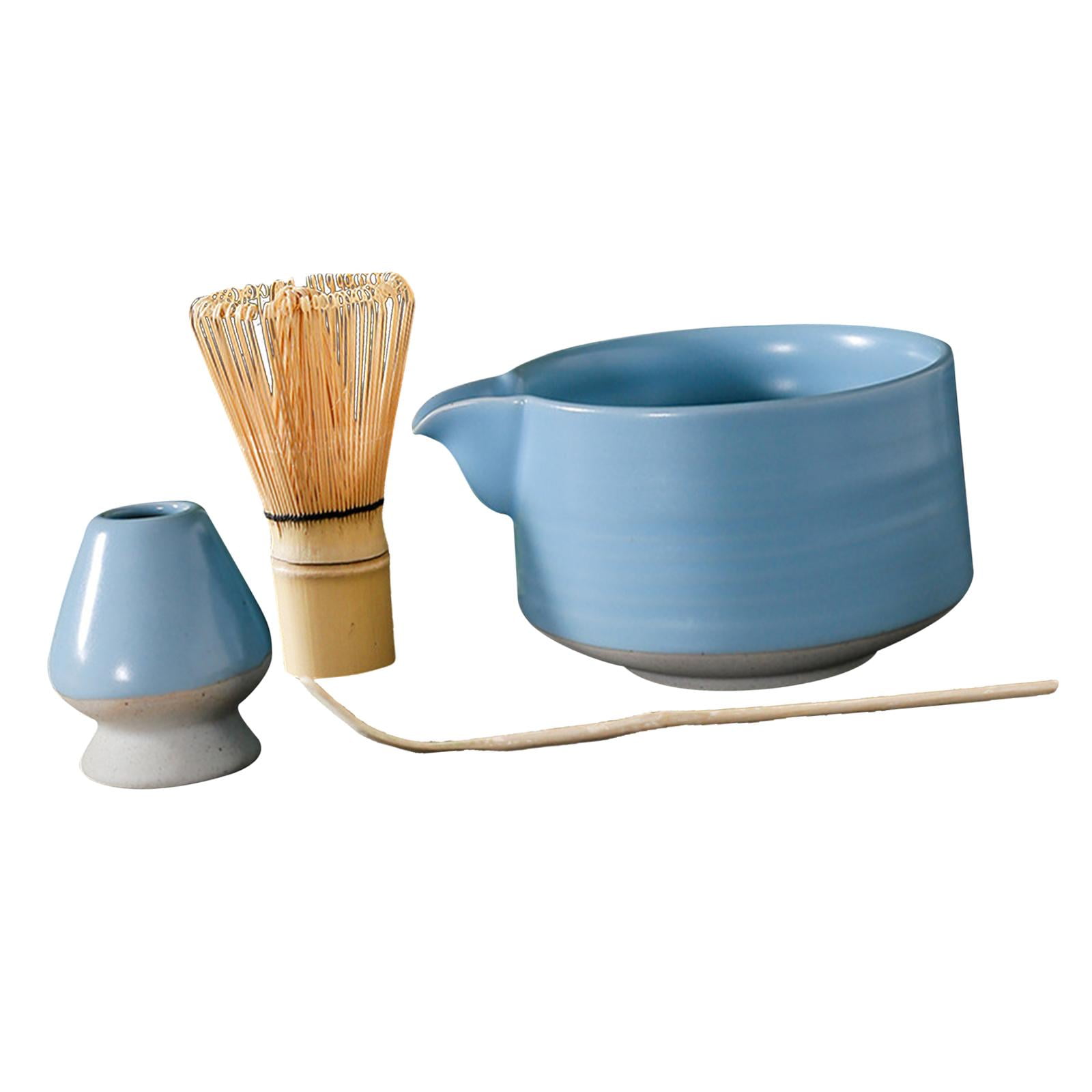 Japanese Matcha Tea Set, Matcha Whisk, Traditional Scoop, Matcha Bowl &  Caddy, Ceramic Whisk Holder, Handmade Matcha Ceremony Kit - Temu