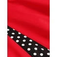 thumbnail image 5 of S-5xl Women Robe Retro Vintage Dress 50s 60s Rockabilly Dot Swing Pin Up Summer Party Dresses Elegant Tunic Vestidos Casual, 5 of 5