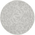 thumbnail image 3 of Nourison Whimsicle Botanical Bohemian Grey 5' x round Area Rug, (5' Round), 3 of 9