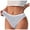 Light Gray, variant on Womens Cotton Underwear Sexy Stretch Bikini Panties Low Rise Hipster Ladies Soft V-Waist Cheeky (Coffee, S)