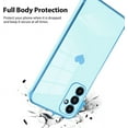 thumbnail image 3 of for Samsung Galaxy A14 5G Case Heart Plating Electroplate Luxury Elegant Case Camera Protector Soft TPU Shockproof Protective Corner Back Cover Galaxy A14 5G Case -Blue, 3 of 11