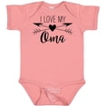 thumbnail image 3 of Inktastic I Love My Oma Heart and Arrows Boys or Girls Baby Bodysuit, 3 of 5