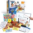 thumbnail image 1 of Ben Franklin Toys Jouer Ensemble de Jeu de Rôle Enseignant Comprend Tableau Blanc Réutilisable, Cloche, Cartes de Rapport, pour la Maison Ou en Classe, 1 of 5