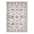thumbnail image 3 of Unique Loom Boston Collection Area Rug - Floral (4' 1" x 6' 1" Rectangle white Gray/Ivory), 3 of 7