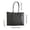 Black, variant on Pu Leather Tote Women Weekender Bag Shopper Handbag Travel Purse Large Capacity Travel Bag for Work Office Daily Commuting Use