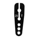 thumbnail image 3 of RC Servo Horns, Resistente, Duradero, Amplia Compatibilidad, Diseño Ajustable, Servo Horns, 3 Agujeros, Aleación De Aluminio Para 1/10 RC Car ANGGREK Negro, 3 of 8