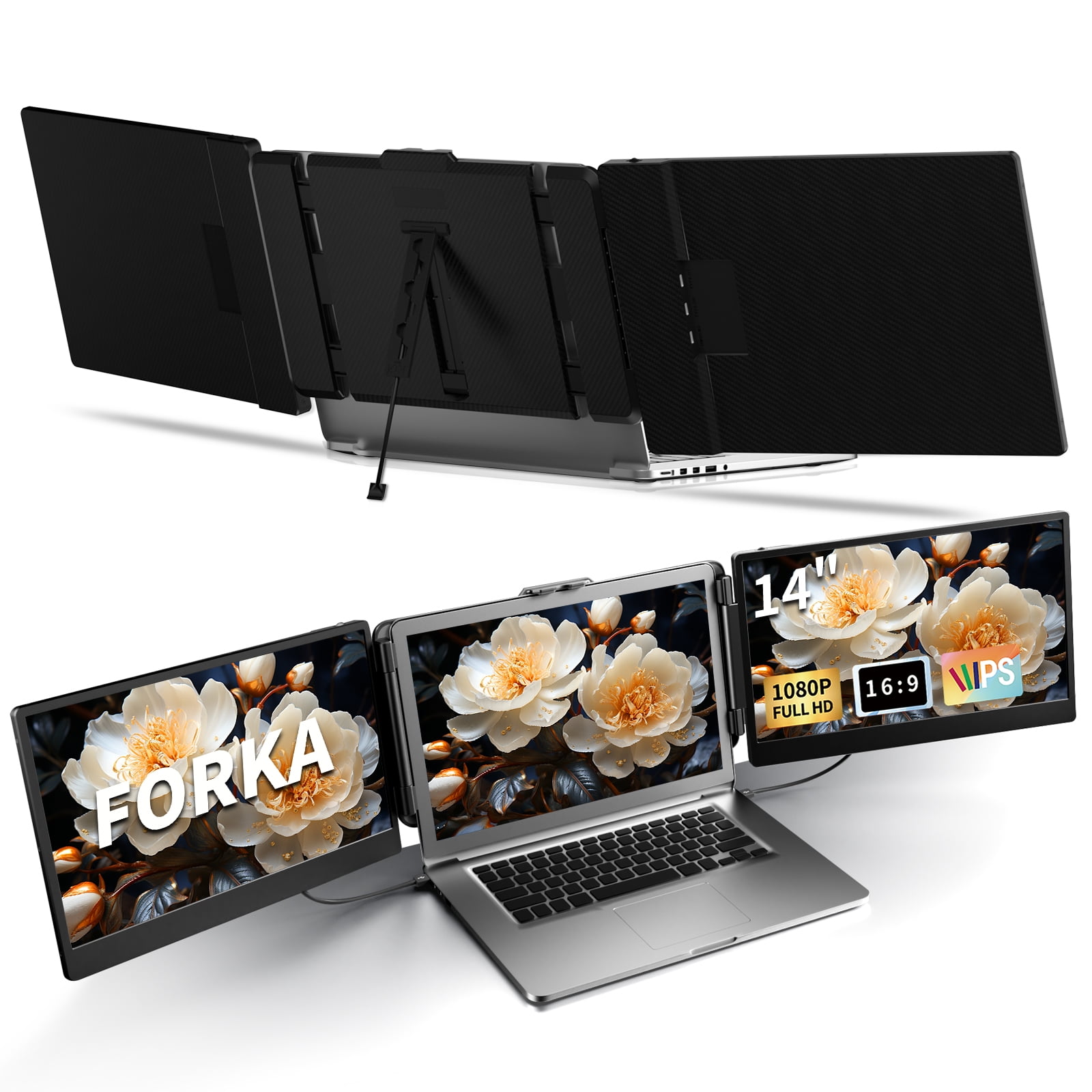TRIO 12.5インチ 16:9 ポータブル モニター 101-1003P01 Mobile Pixels 101-1003P01 Trio Portable 12.5 Inch Monitor