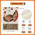 thumbnail image 3 of Welcome Turkey Thanksgiving Fall Garden Flag 12.5x18 Double Sided Small Mini Yard Outdoor Outside Holiday Decoration, 3 of 5