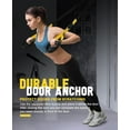 thumbnail image 6 of Home Resistance Training Kit, Bodyweight Resistance Straps for Full-Body Workout, 2 Adjustable Workout Straps with Handles, Door Anchor, Supports Up to 500Lbs, All-in-ONE Home Gym Equipment, 6 of 7