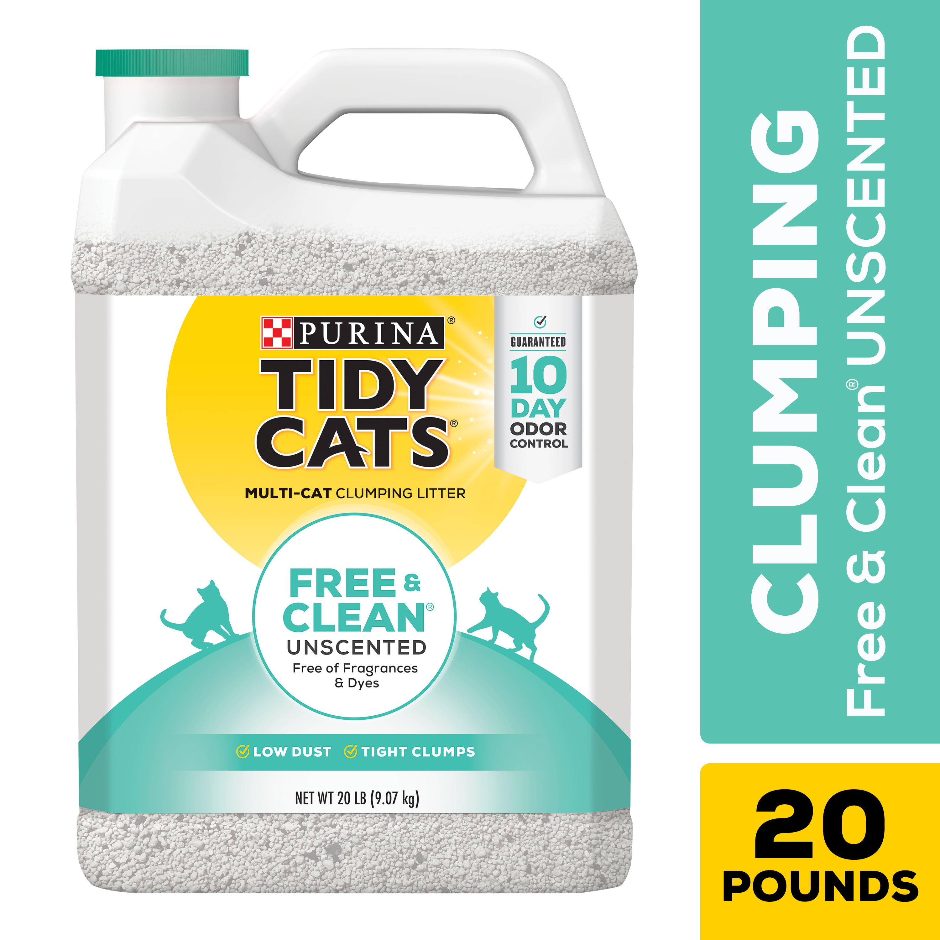 tidy cats free and clean