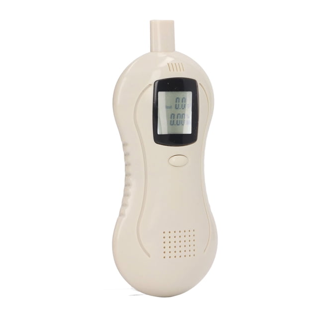 Probador de aliento portátil, probador de aliento portátil LCD probador de aliento de tráfico Detector de borrachos máxima comodidad