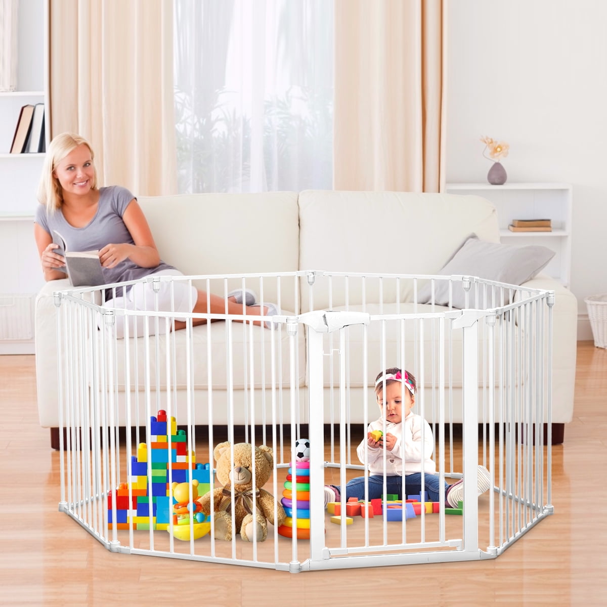 baby gate play yard walmart