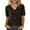 83#Black, variant on Women's Sweaters Casual V Neck Short Sleeve Knit Summer Pullover Sweater Tops Red L