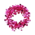 thumbnail image 3 of Guirnalda navideña con forma de estrella de alambre de hierro de 7,5 m, adorno decorativo para colgar en la pared, para fiestas, dormitorios al aire, 3 of 8