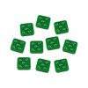 Allied Infantry Ground Target Tokens Compatible With Brs, Green (10)