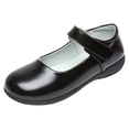 thumbnail image 4 of ibiyuan Toddler Girls Dress Shoes Little Kids Mary Jane Ballet Flats Flower Girl Wedding Party School Uniform Shoes, 4 of 5