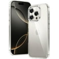 thumbnail image 1 of for iPhone 16 Pro-Max Case: Magnetic Military Grade Drop Protection Anti Yellowing Cell Phone Cover - Rugged Shockproof Protective Bumper Transparent Cases(Clear),Clear-a, 1 of 5