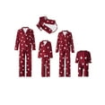 thumbnail image 3 of Viworld Nightwear Set Pants Christmas Family Button Pajamas Matching Santa Claus Sleepwear, 3 of 8