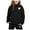 Black, variant on Boys Girls Sweatsuit Set,2PC Long Sleeve Red Pullover Hoodie Jogger Set Warm Fall Winter Clothes Clothes for 4-5 Years Old Girls