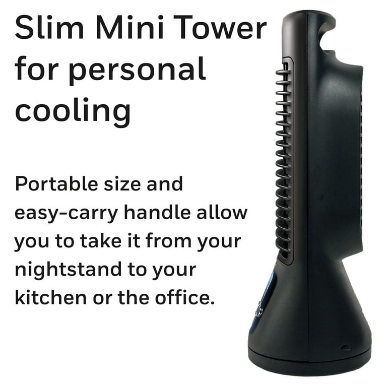 QuietSet Personal Table Fan, Black QuietSet Personal Table Fan, Black