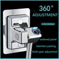thumbnail image 4 of No Drill Shower Head Holder Strong Adhesive Wall Mount for Adjustable Handheld Showers, 4 of 6
