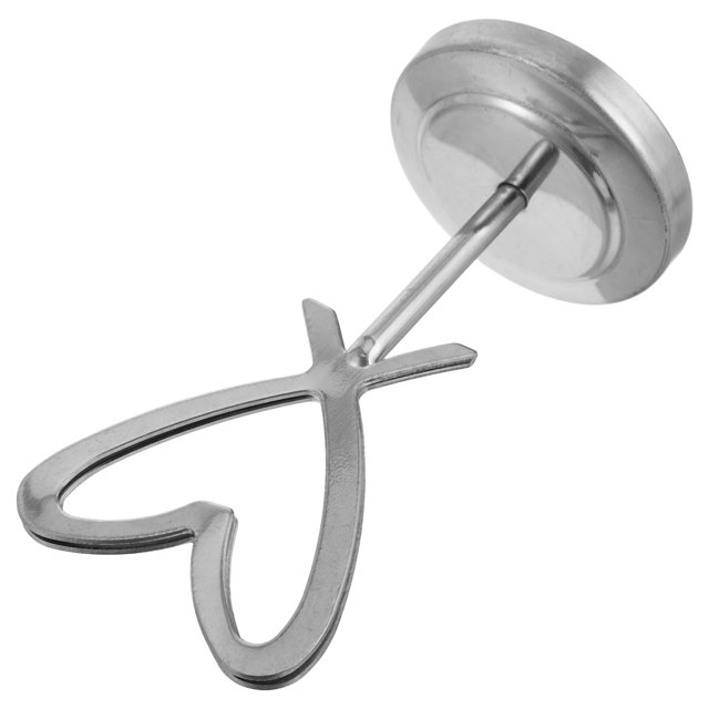 unbranded Tarjetas De Con Clip En Metal Plata Corazón Para Bodas Y Restaurantes