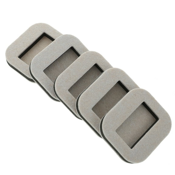 5pcs Chair Wheel Stoppers Furniture Coasters Floor Protectors for Furniture