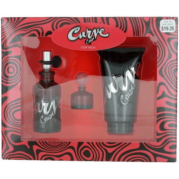 Curve Crush By Liz Claiborne For Men Set: Cologne + Cologne + After Shave