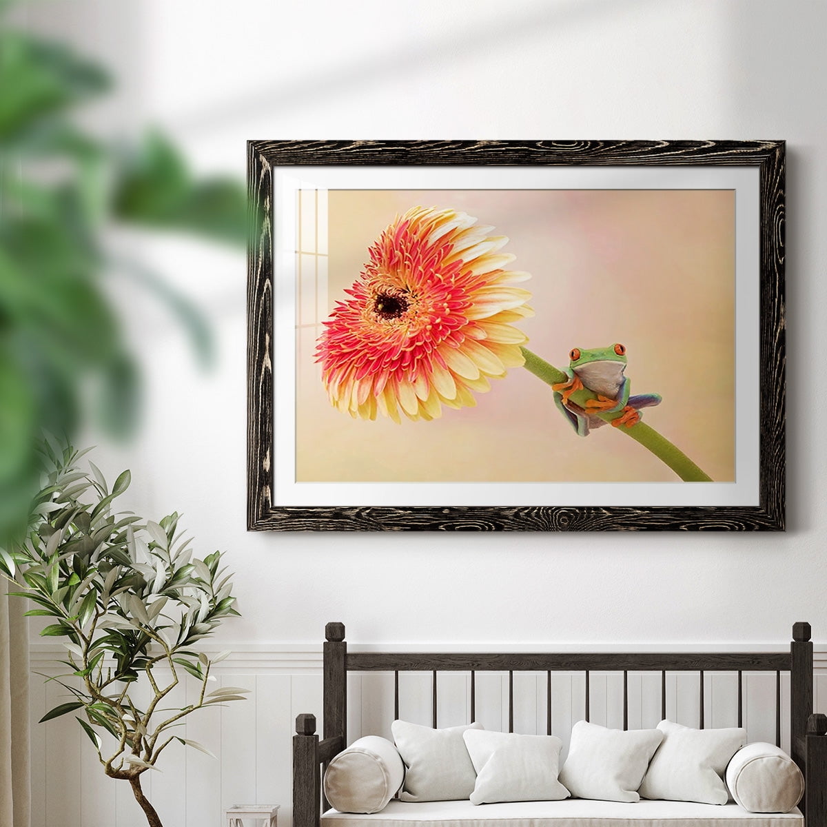 Hanging On IX-Premium Framed Print - Ready to Hang