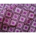 thumbnail image 4 of oneOone Silk Tabby Fabric Geometric Flame Stitch Print Fabric By Yard 42 Inch Wide, 4 of 4