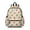 Mushroom and Character, variant on Mushroom and Character Beige Pattern Backpack for School, Cute School Bag with Adjustable Shoulder Straps and Padded Back, 13.4"x11"x4.7"
