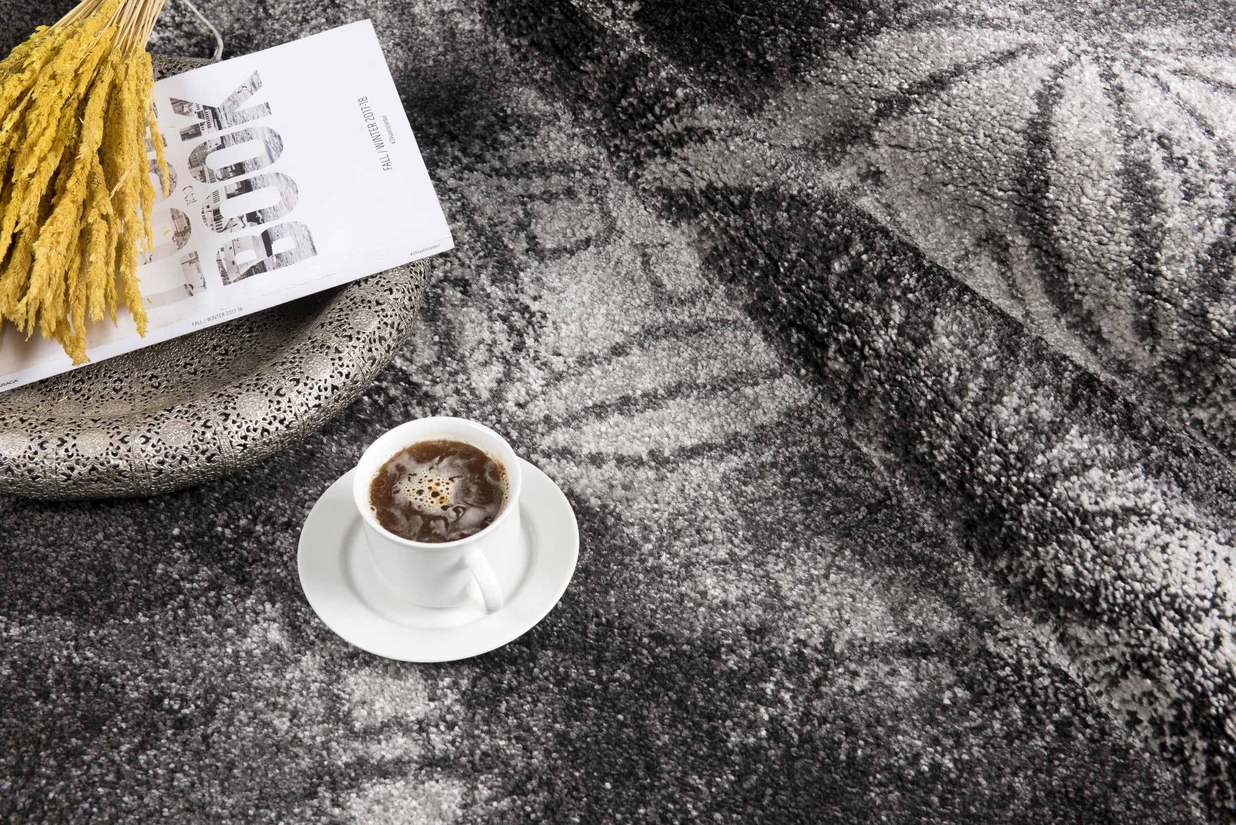Rug Branch New Zealand Plush Collection High-Density Modern Abstract Soft Durable Area Rug